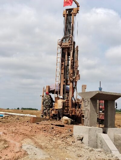 洪湖工地施工用水井