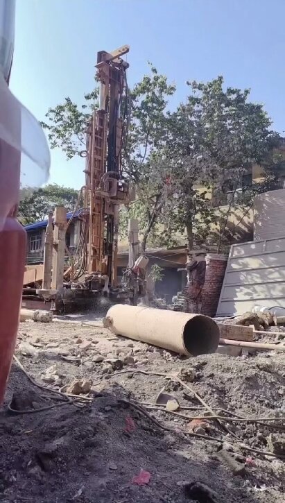 洪湖工地施工用水井