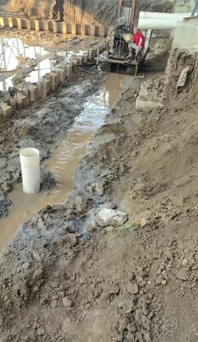 洪湖工地施工用水井